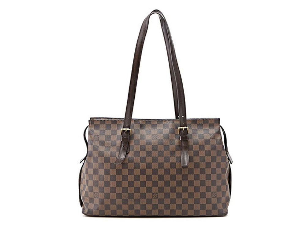 LOUIS VUITTON Chelsea Shoulder Bag Damier around